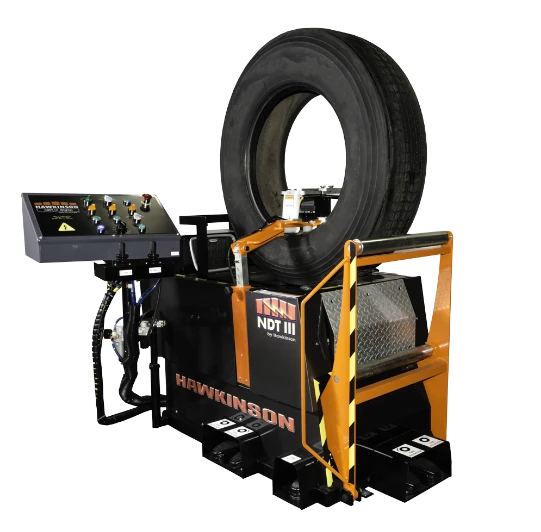 Ndt iii machine with tire